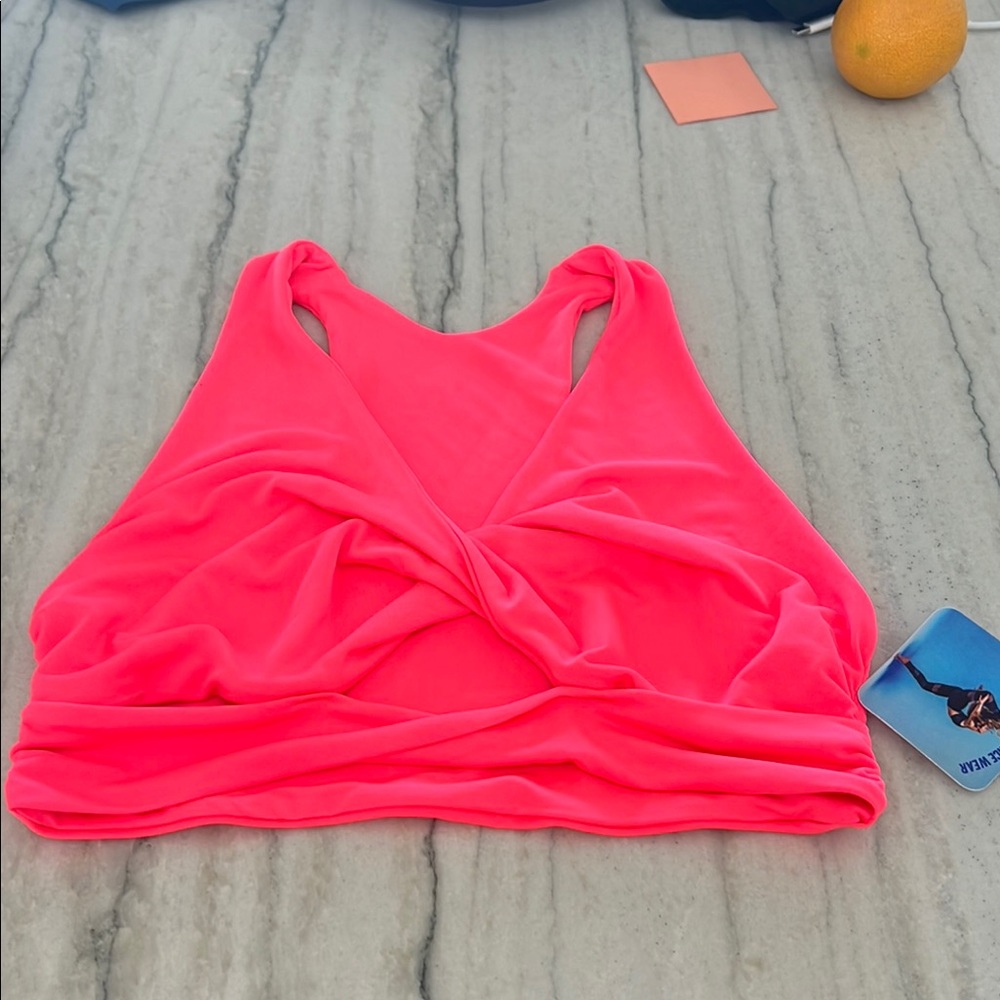 Blue Water dance wear XSmall dance top. Perfect condition.